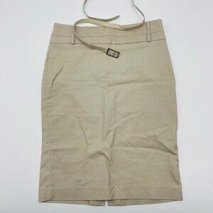 Valerie Bertinelli Womens Size 4 High Waisted Belted Pencil Career Skirt 1924
